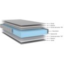 Ver imagem 4 de Colchão Solteiro Espuma D26 Liso 88x188x12cm Ecoflex