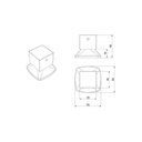 Ver imagem 4 de Acabamento para Registro C46 Água Quente/fria Gold Go5246 Ducon Metais