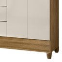 Ver imagem 6 de Guarda Roupa Casal 204cm com Espelho Vitta Freijó/off Z17 - Mpozenato