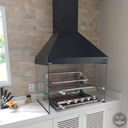 Ver imagem 5 de Kit de Churrasqueira Gourmet M Preta Completa com Exaustor - Soberano Grill