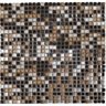 Pastilha de Vidro Espelhada de 30cm X 30cm Rende  Glass Mosaic - 2
