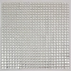 Pastilha de Vidro Espelhada de 30cm x 30cm Rende  Glass Mosaic