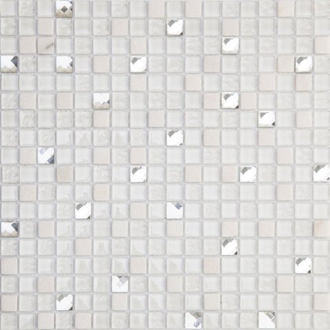 Pastilha de Vidro Marmore de 30cm X 30cm Rende  Glass Mosaic