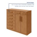 Ver mais imagens de Cômoda 8 Gavetas 2 Portas Toronto Lopas