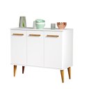 Ver imagem 1 de Balcão Himmel Cor:branco - Armário Multifuncional - Mizza Decor