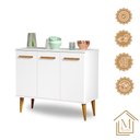 Ver imagem 7 de Balcão Himmel Cor:branco - Armário Multifuncional - Mizza Decor