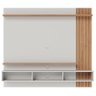 Painel para Tv Home Suspenso Ambiente Juriti 1.8 Off White Matte Freijó – Colibri - 4
