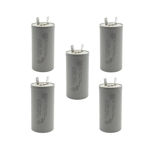 5x Capacitor 45uf 127v Lavadoras Electrolux Brastemp Consul