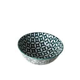 6 Bowls Cumbucas Tigelas Porcelana Estampada 300ml Mek Kit 6 Tigelas Cumbucas Bowls 300ml para Caldo - 3