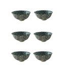 Ver imagem 1 de 6 Bowls Cumbucas Tigelas Porcelana Estampada 300ml Mek Kit 6 Tigelas Cumbucas Bowls 300ml para Caldo