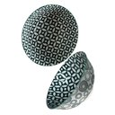 Ver imagem 5 de 6 Bowls Cumbucas Tigelas Porcelana Estampada 300ml Mek Kit 6 Tigelas Cumbucas Bowls 300ml para Caldo