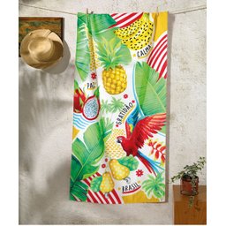 Toalha de Praia Velour Brasilidade Dohler - 1