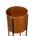 Ver imagem 3 de Vaso Decorativo Rose com Suporte Metálico Preto 91 cm - D’Rossi