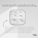 Ver imagem 6 de Colchão King Molas Ensacadas 193CMX34CMX203CM Noir Herval Branco