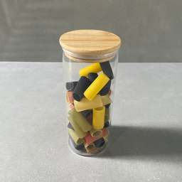 Kit de 3 Potes de Vidro Hermético com Tampa de Bambu 1,2l - 4