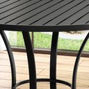 Ver imagem 6 de Mesa de Jantar Ibiza Tampo Ripado Aluminio