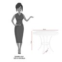 Ver imagem 4 de Mesa de Jantar Ibiza Tampo Ripado Aluminio