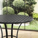 Ver imagem 5 de Mesa de Jantar Ibiza Tampo Ripado Aluminio