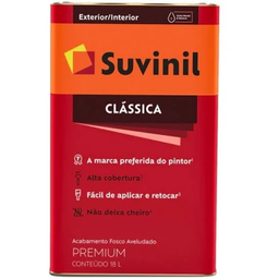 Suvinil Latex Classica Branco Neve 18l - 1