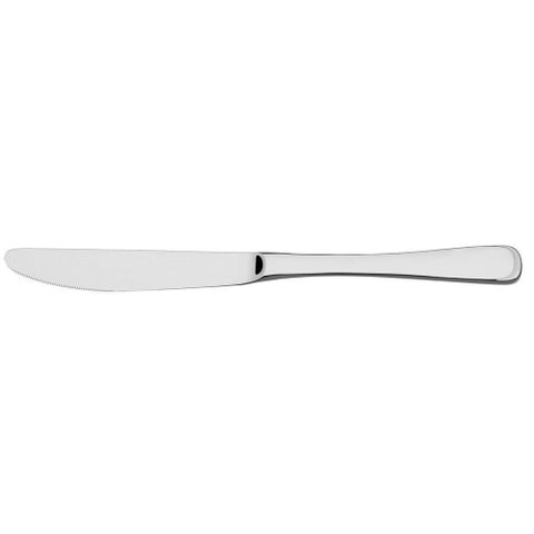 Faca de Mesa Tramontina Monaco em Aço Inox Forjado 6mm Acabamento Alto Brilho com Detalhes no Cabo