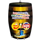 Ver imagem 1 de Porta Chaves Barril Chaveiro Decorativo em Madeira - Cerveja X Limpeza