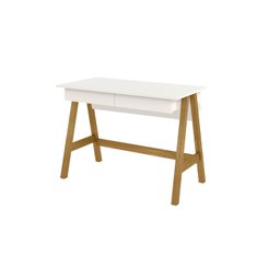 Escrivaninha 110cm Pés em Madeira Maciça Old  - 2