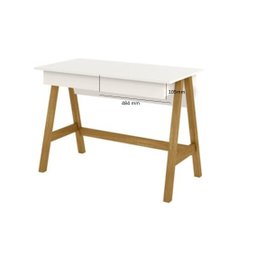 Escrivaninha 110cm Pés em Madeira Maciça Old  - 4