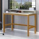 Ver imagem 1 de Escrivaninha Mesa Escritório 110cm Pés em Madeira Maciça California