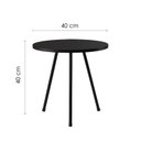 Ver imagem 3 de Mesa de Canto Olivia Preto