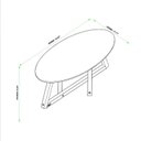 Ver imagem 3 de Mesa de Centro Classic Sala de Estar Branco