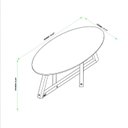 Ver imagem 3 de Mesa de Centro Classic Sala de Estar Branco