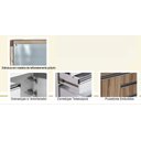 Ver imagem 5 de Gabinete Cozinha Mdp 1,44m Elegance com 6 Pés e Amplo Espaço:branco