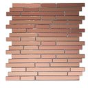 Ver imagem 1 de Pastilha de Vidro Espelhado de 29cm X 29cm Rende  Glass Mosaic