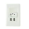 Tomada Carregador Usb Duo Interruptor - 5