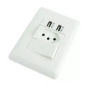 Ver imagem 4 de Tomada Carregador Usb Duo Interruptor