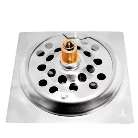 Ralo Click Inteligente Lorben para Banheiro 15cm Aço Inox Gt6253-15