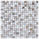 Ver imagem 1 de Pastilha de Vidro e Marmore de 31cm X 31cm Rende Glass Mosaic