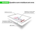 Ver imagem 4 de Kit 3 Quadros Decorativos Meu Rodapé Sonhe Alto Elefante e Balão Rosa 24x34