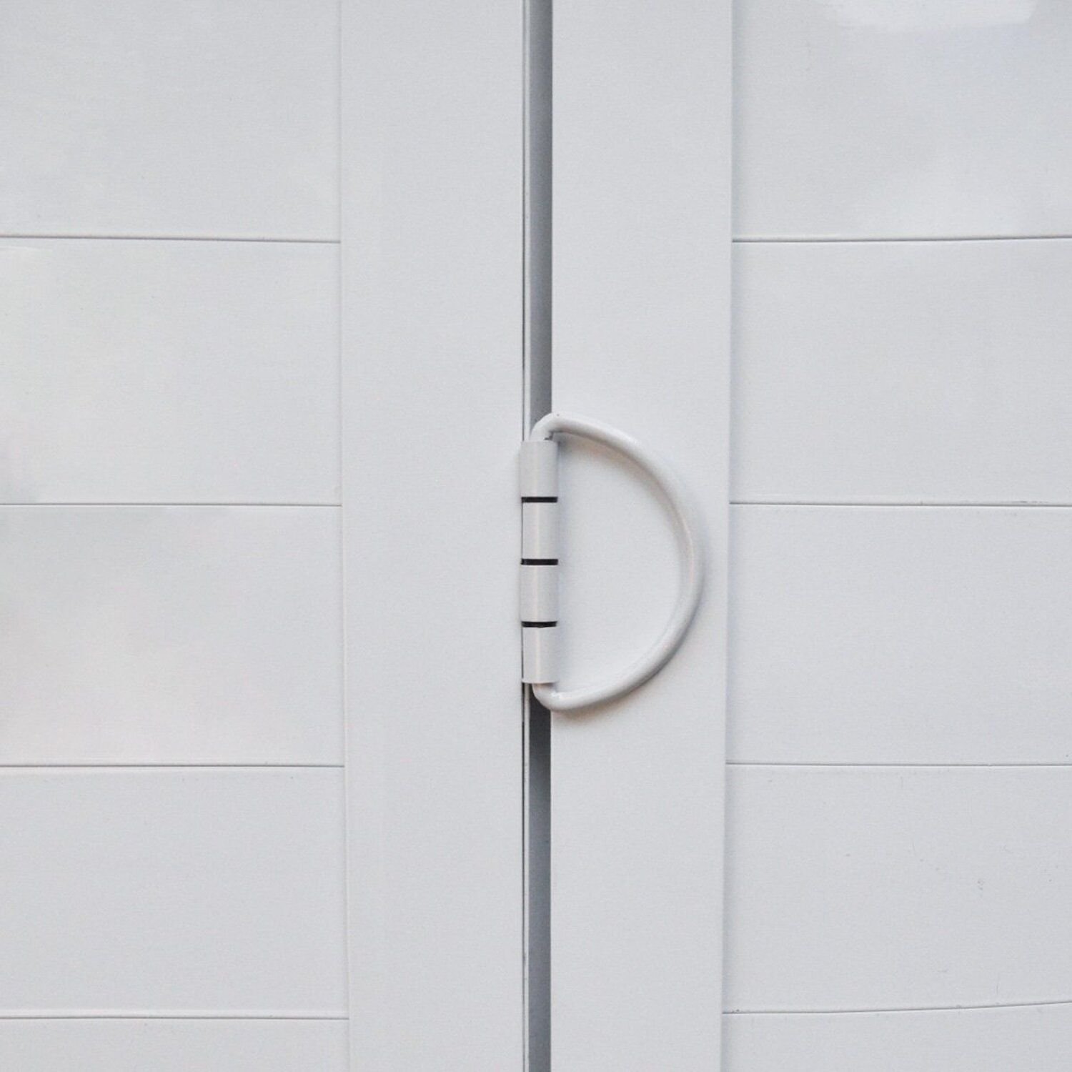 Porta Camarão Lambril Alumínio 80 x 210cm Hale Abertura Esquerda