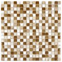 Ver imagem 1 de Pastilha de Vidro e Marmore de 31cm x 31cm Rende Glass Mosaic