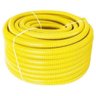 50 Metro de Eletro Duto Conduíte Corrugado Amarelo 3/4 Cinz - 1