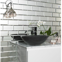 Ver imagem 2 de Pastilha de Vidro Refletivo de 37cm X 30cm Rende Glass Mosaic