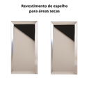 Ver imagem 4 de Pastilha de Vidro Refletivo de 37cm X 30cm Rende Glass Mosaic