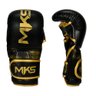 Luva de MMA Sparring MKS Combat All Black Gold Line MMA Sparring GOLD - 5