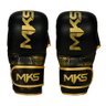 Luva de MMA Sparring MKS Combat All Black Gold Line MMA Sparring GOLD - 1