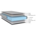 Ver imagem 4 de Colchão Solteiro Espuma D23 88CMX14CMX188CM Ecoline Ecoflex Cinza