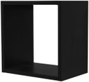 Ver imagem 1 de Nicho Decorativo Flutuante em Mdp 45x45x15 Cms Nb-15-4545:preto