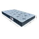 Ver imagem 2 de Colchão Solteiro Espuma D45 24x88cm Comfortpedic Line Cinza/Estampado