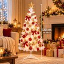 Ver imagem 3 de Árvore de Natal Branca 120cm 110 Galhos Classic Decoração Natalina