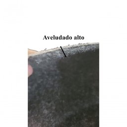 Carpete Forração Forro Alto Aveludado Resinado 2,00x2,50 Grafite - 2